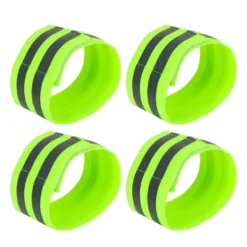 Unique Bargains Reflective Slaps For Ankles High Visibility Night Safety Cycling Riding Reflector Tape 11.81"x1.89" Green 4 Pcs -Futuro Brand GUEST 1c0d58b8 3a4d 4c0d baf1 5d3d970b5052
