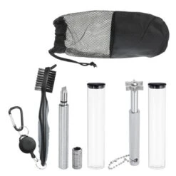 Unique Bargains Golf Clean Tool Set Brush And 2 Club Groove Sharpeners -Futuro Brand GUEST 1c72ab56 a510 4fa0 843f 8887c40ba92b
