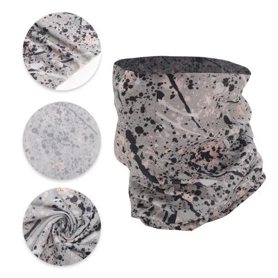 Unique Bargains Sunscreen Face Scarf Mask Gray Black 1 Pc 2 Unique Bargains Sunscreen Face Scarf Mask Gray Black 1 Pc - Image 2