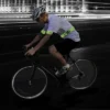 Unique Bargains High Visibility Reflective Belt Running Cycling Gear Green 3 Pcs