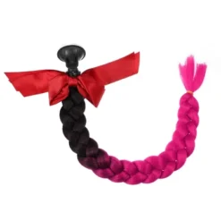 Unique Bargains Bicycle Motorcycle Helmet Pigtail Braids Hair Suction Cup Black Rose Red 22" 11 Unique Bargains Bicycle Motorcycle Helmet Pigtail Braids Hair Suction Cup Black Rose Red 22" -Futuro Brand GUEST 1e148aec d3e8 420c b5ef 81806657a1da