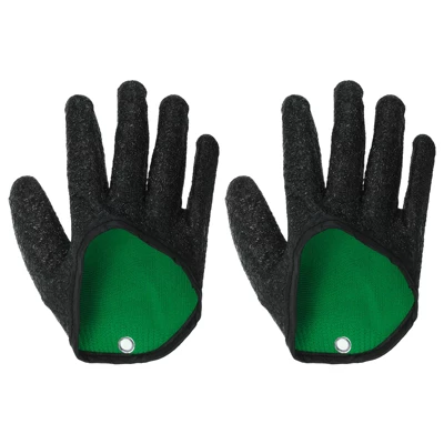Unique Bargains High Strength Cut Resistant Waterproof Easy To Clean Anti-Slip Fishing Gloves 2 Pcs 5 Unique Bargains High Strength Cut Resistant Waterproof Easy To Clean Anti-Slip Fishing Gloves 2 Pcs - Image 5
