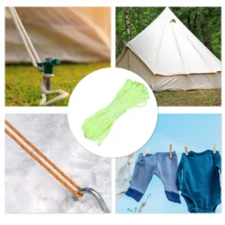 Unique Bargains Luminous Style Tent Rope Outdoor Camping Guylines Ropes -Futuro Brand GUEST 1f9d960b 7f25 4a18 8848 7722eef01e4c