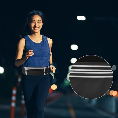 Unique Bargains Waist Pack Bag With Water Bottle Holder Black 1 Pc 4 Unique Bargains Waist Pack Bag With Water Bottle Holder Black 1 Pc - Image 4