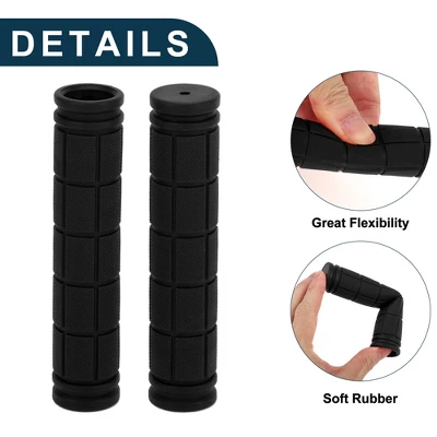 Unique Bargains Bike Handlebar Grips Covers 4.72" Black 1 Pair 2 Unique Bargains Bike Handlebar Grips Covers 4.72" Black 1 Pair - Image 2