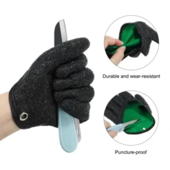 Unique Bargains Waterproof Puncture Resistant Non-Slip Cut-Resistant Fishing Gloves 1 Pc -Futuro Brand GUEST 2255d143 4589 43a0 b73e 651886917669