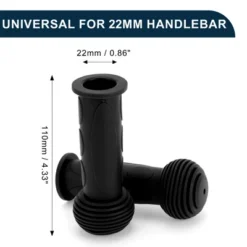 Unique Bargains Child Bike Handlebar Grips Covers 4.33" Black 1 Pair -Futuro Brand GUEST 225a8df4 60fa 4768 af92 b67435b83bbc