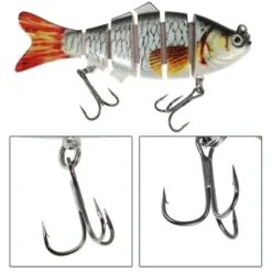 Unique Bargains Fishing Lures Jerk Baits For Bass Fishing Lifelike Freshwater Lures ABS Multicolor 0.05lb 3 Pcs -Futuro Brand GUEST 2292897d 8f75 4bf8 acf7 838e19698a8b
