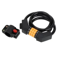 Unique Bargains Bike Lock Extended Bicycle Padlock Lock Resettable 5 Digit Bike Lock Black 1 Set -Futuro Brand GUEST 22de1626 8bca 4b1d 9ef6 3c96be47a15b