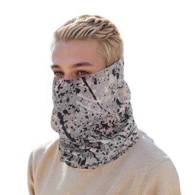 Unique Bargains Sunscreen Face Scarf Mask Gray Black 1 Pc 4 Unique Bargains Sunscreen Face Scarf Mask Gray Black 1 Pc - Image 4