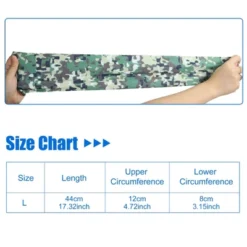 Unique Bargains Basketball Sports Camouflage Cooling Arm Elbow Compression Sleeve Green Blue Gray White 1 Pair 8 Unique Bargains Basketball Sports Camouflage Cooling Arm Elbow Compression Sleeve Green Blue Gray White 1 Pair -Futuro Brand GUEST 23284381 035a 4d51 9a68 2c053fd49687