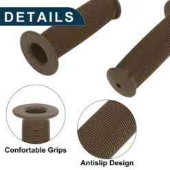 Unique Bargains Bike Handlebar Grips Covers 3.94" Brown 1 Pair 8 Unique Bargains Bike Handlebar Grips Covers 3.94" Brown 1 Pair -Futuro Brand GUEST 23382150 2f31 4ec6 baee 04a2a4cf8689