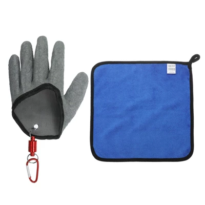 Unique Bargains Waterproof Puncture Resistant Non-Slip Fishing Gloves (Left) 5 Unique Bargains Waterproof Puncture Resistant Non-Slip Fishing Gloves (Left) - Image 5