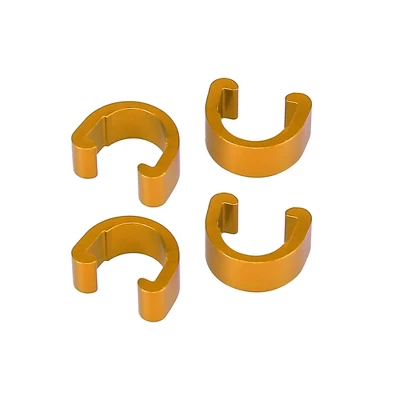 Unique Bargains Bike MTB Brake Cable Derailleur Line Case C Shape Buckle Clasps Gold Tone 5 Pcs 3 Unique Bargains Bike MTB Brake Cable Derailleur Line Case C Shape Buckle Clasps Gold Tone 5 Pcs - Image 3