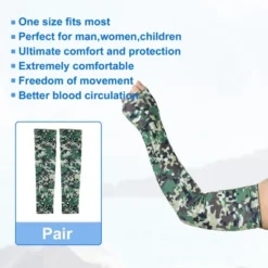 Unique Bargains Basketball Sports Camouflage Cooling Arm Elbow Compression Sleeve Green Blue Gray White 1 Pair 9 Unique Bargains Basketball Sports Camouflage Cooling Arm Elbow Compression Sleeve Green Blue Gray White 1 Pair -Futuro Brand GUEST 2581710f 6867 49ba a830 ab031b679126