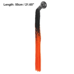 Unique Bargains Bike Motorcycle Suction Cup Helmet Decor Ponytail Black Orange 21.65" 1 Pc -Futuro Brand GUEST 25d11211 0f31 498b a843 92d6349c68cd