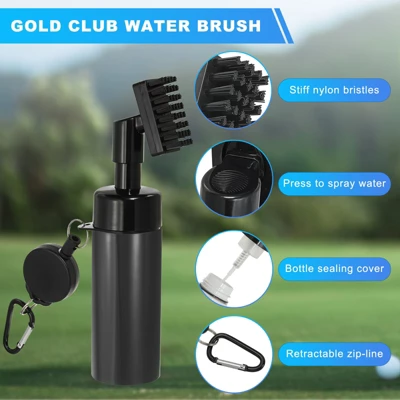 Unique Bargains Portable Efficient Cleaning Leak Proof Golf Club Cleaner Brush 2 Unique Bargains Portable Efficient Cleaning Leak Proof Golf Club Cleaner Brush - Image 2