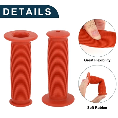 Unique Bargains MTB Bikes Handlebar Grips Cover 3.94" Red 1 Pair 2 Unique Bargains MTB Bikes Handlebar Grips Cover 3.94" Red 1 Pair - Image 2