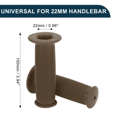 Unique Bargains Bike Handlebar Grips Covers 3.94" Brown 1 Pair 4 Unique Bargains Bike Handlebar Grips Covers 3.94" Brown 1 Pair - Image 4