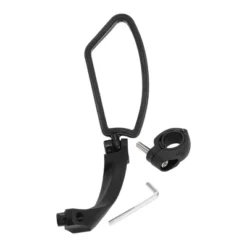 Bike Rearview Mirror 11.2x4.5cm Adjustable | Front Left Riding Mirror Black With Mounting Accessories For Bicycle Mountain Road Bike 1 Set -Futuro Brand GUEST 2aa5f650 6ccd 4b3b 8106 3c0fdd09226e