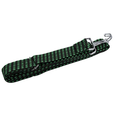 Unique Bargains Rubber Tensioner Motorcycle Bicycle Lashing Strap Luggage Rope W/Hook Green 4 Pcs 3 Unique Bargains Rubber Tensioner Motorcycle Bicycle Lashing Strap Luggage Rope W/Hook Green 4 Pcs - Image 3