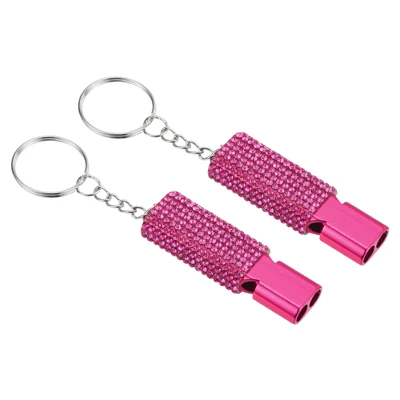 Unique Bargains Outdoor Camping Hiking Fishing Rescue Signaling Alloy Keychain Whistles 2 Pcs 14 Unique Bargains Outdoor Camping Hiking Fishing Rescue Signaling Alloy Keychain Whistles 2 Pcs - Image 14
