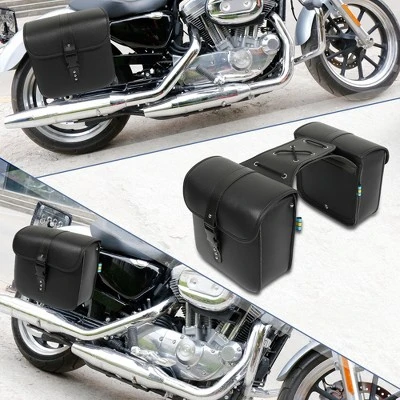 Unique Bargains Motorcycle Saddlebag Side Tool Bags Cycling Luggage Bag 1 Pair 1 Unique Bargains Motorcycle Saddlebag Side Tool Bags Cycling Luggage Bag 1 Pair