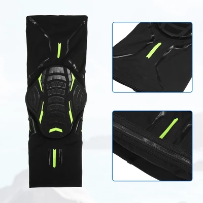 Unique Bargains Compression Knee Braces EVA Padded Leg Sleeves For Men Women Nylon 2pcs 2 Unique Bargains Compression Knee Braces EVA Padded Leg Sleeves For Men Women Nylon 2pcs - Image 2