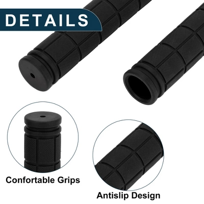 Unique Bargains Bike Handlebar Grips Covers 4.72" Black 1 Pair 3 Unique Bargains Bike Handlebar Grips Covers 4.72" Black 1 Pair - Image 3