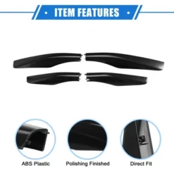 Unique Bargains Car Roof Rack Side Rails End Cover Cap Compatible For Lexus RX350 RX400h RX330 2003-2009 Black 4pcs 8 Unique Bargains Car Roof Rack Side Rails End Cover Cap Compatible For Lexus RX350 RX400h RX330 2003-2009 Black 4pcs -Futuro Brand GUEST 32e5626f 0b53 4090 8dbd 91248634dbc1
