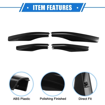 Unique Bargains Car Roof Rack Side Rails End Cover Cap Compatible For Lexus RX350 RX400h RX330 2003-2009 Black 4pcs 3 Unique Bargains Car Roof Rack Side Rails End Cover Cap Compatible For Lexus RX350 RX400h RX330 2003-2009 Black 4pcs - Image 3