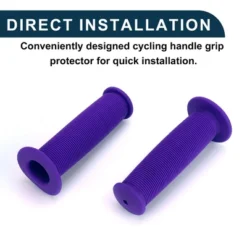 Unique Bargains Bike Handlebar Grips Covers 4.33" Purple 1 Pair -Futuro Brand GUEST 33005be1 0b46 4a5f a544 b03ad6879a5d