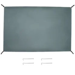 Unique Bargains Waterproof Tent Tarp With Ground Nail Gray -Futuro Brand GUEST 338d619d 6409 4fa5 a91c dac3dfcd6ce2