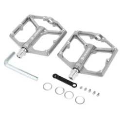 Unique Bargains Foot Peg Footrests Fit 9/16 Inch Axles Durable Rear Bicycle Pedal Aluminum Alloy Black 1 Pair -Futuro Brand GUEST 33a2b416 869e 43ba b97f 12fa3303d4ab