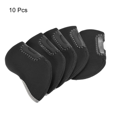 Unique Bargains Waterproof Soft Golf Club Iron Head Covers With Visible Windows 10 Pcs 2 Unique Bargains Waterproof Soft Golf Club Iron Head Covers With Visible Windows 10 Pcs - Image 2