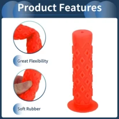 Unique Bargains Bike Handlebar Grips Covers 4.72" Long Orange 1 Pair -Futuro Brand GUEST 360b0d74 5d38 49ab 94f0 f29fd0b28485