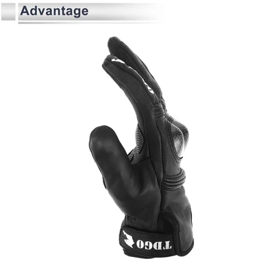 Unique Bargains Motorbike Gloves Spring Smartphone Touch Black 1 Pair 2 Unique Bargains Motorbike Gloves Spring Smartphone Touch Black 1 Pair - Image 2