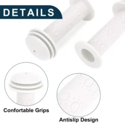 Unique Bargains Child Bike Handlebar Grips Covers 4.13" White 1 Pair 8 Unique Bargains Child Bike Handlebar Grips Covers 4.13" White 1 Pair -Futuro Brand GUEST 36be0cf0 7f58 420a b770 6523bf6a91f3
