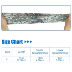 Unique Bargains Basketball Sports Camouflage Cooling Arm Elbow Compression Sleeve Green Brown Blue 1 Pair -Futuro Brand GUEST 36dd0af3 9924 481b ad53 6921585029fb