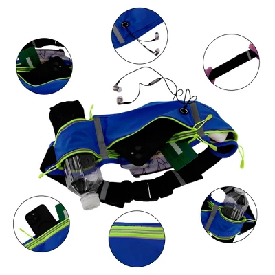 Unique Bargains Waist Pack Bag With Water Bottle Holder Blue 1 Pc 1 Unique Bargains Waist Pack Bag With Water Bottle Holder Blue 1 Pc