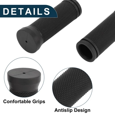 Unique Bargains Bike Handlebar Grips Covers 3.54" Long Black 1 Pair 3 Unique Bargains Bike Handlebar Grips Covers 3.54" Long Black 1 Pair - Image 3