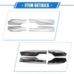 Unique Bargains Car Roof Rack Side Rails End Cover Shell Cap Compatible For Toyota RAV4 2006-2012 Silver Tone 4pcs -Futuro Brand GUEST 384d4b9e 303a 4d36 b89e 72c0e0c7ecf6