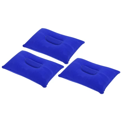 Unique Bargains Neck Support For Hiking Travel Ultralight Flocked Inflatable Camping Pillows 3 Pcs 13.6" X 8.7" 6 Unique Bargains Neck Support For Hiking Travel Ultralight Flocked Inflatable Camping Pillows 3 Pcs 13.6" X 8.7" - Image 6