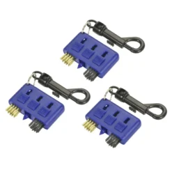 Unique Bargains Portable Retractable 3 In 1 Head Design Brass Wire Bristle With Clip Golf Club Brushes 3 Pcs -Futuro Brand GUEST 38d98910 48ab 4e81 94b6 704e244028bb