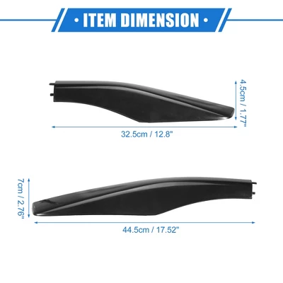 Unique Bargains Car Roof Rack Side Rails End Cover Cap Compatible For Lexus RX350 RX400h RX330 2003-2009 Black 4pcs 5 Unique Bargains Car Roof Rack Side Rails End Cover Cap Compatible For Lexus RX350 RX400h RX330 2003-2009 Black 4pcs - Image 5