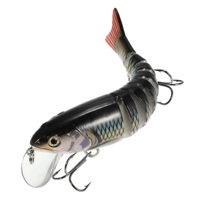 Unique Bargains Fishing Lures Jerk Baits For Bass Fishing Lifelike Freshwater Lures ABS Multicolor 0.04lb 3 Pcs 1 Unique Bargains Fishing Lures Jerk Baits For Bass Fishing Lifelike Freshwater Lures ABS Multicolor 0.04lb 3 Pcs