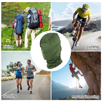 Unique Bargains Quick-drying Ice Silk Solid Balaclava Face Mask 1 Pc 2 Unique Bargains Quick-drying Ice Silk Solid Balaclava Face Mask 1 Pc - Image 2