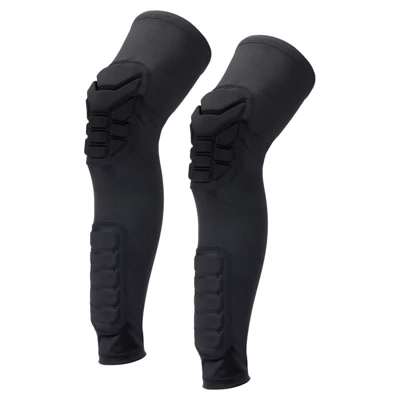 Unique Bargains Compression Knee Calf Pads For Football Basketball Baseball 2 Pcs 6 Unique Bargains Compression Knee Calf Pads For Football Basketball Baseball 2 Pcs - Image 6