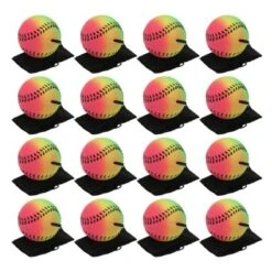 Unique Bargains Rubber Rebound Sports Wrist Ball With String For Exercise 16 Pcs Mixed Colors -Futuro Brand GUEST 408828d2 b842 4c9f bdfc ae26491f0cc8