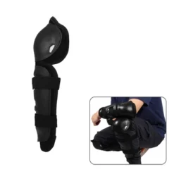 Unique Bargains Roundhead Motorcycle Knee Elbow Pads Motorcycle Knee Guards With Adjustable Strap For Adults Black 4 Pcs -Futuro Brand GUEST 416ee4c7 c1cd 4fa4 86a3 964bbe149ab2